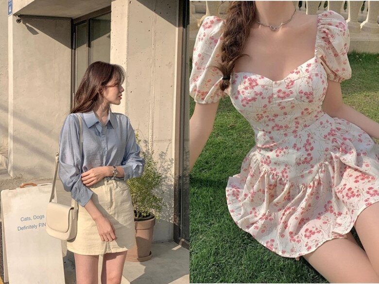 Với các nàng tự tin hơn với đôi chân và muốn trẻ trung hơn, váy ngắn chữ A là lựa chọn tuyệt vời.