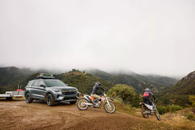 Ford Explorer 2026 thêm bản 'off-road đỉnh nhất từ trước đến nay': Ngoại hình hầm hố hơn, một loạt 'đồ chơi' quăng quật địa hình, mạnh tới 400 mã lực- Ảnh 6.