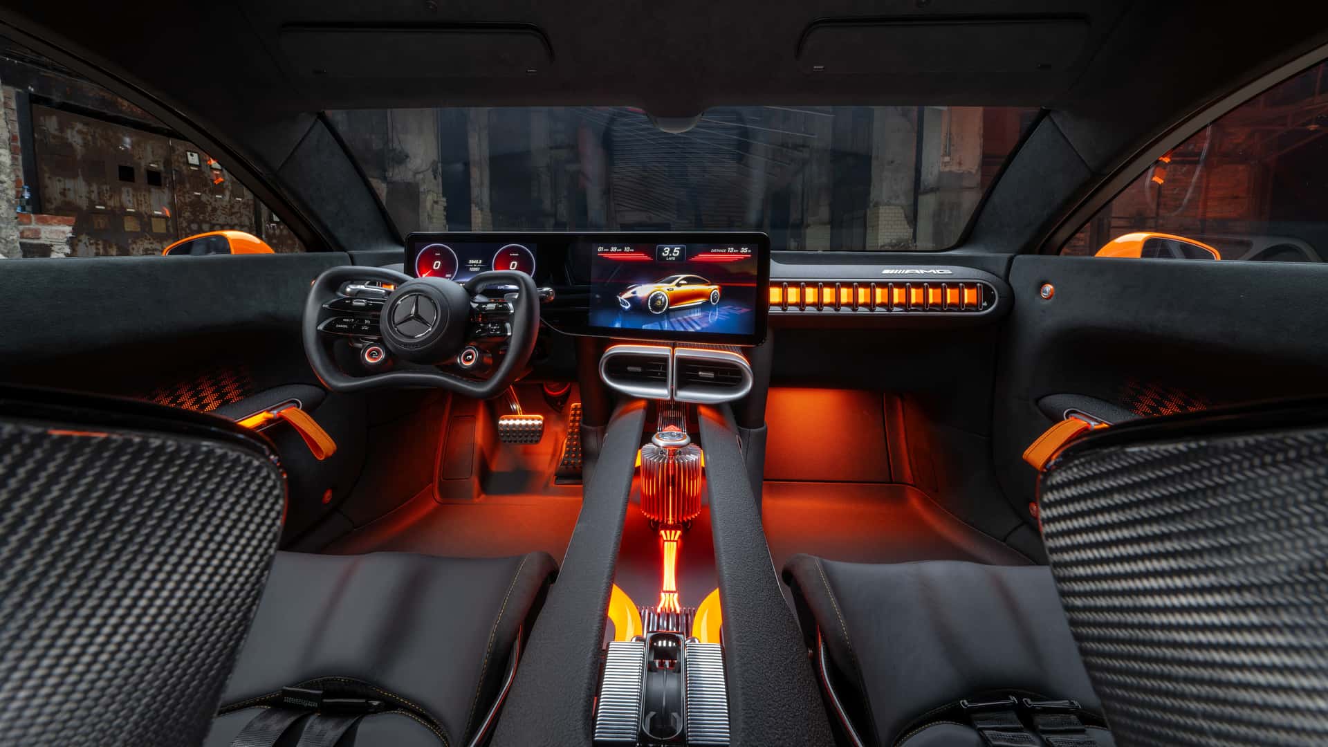 Mercedes-AMG GT đời mới này gắn loa ở đèn pha để giả một thứ tiếng mà fan xe xăng yêu thích- Ảnh 10.