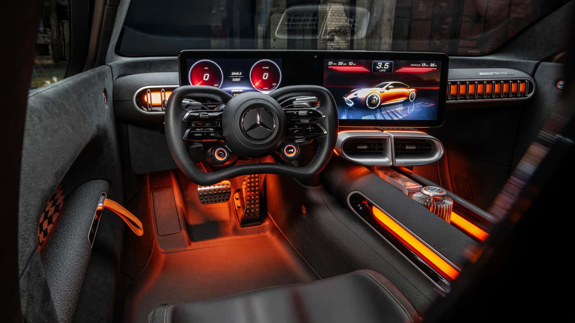 Mercedes-AMG GT đời mới này gắn loa ở đèn pha để giả một thứ tiếng mà fan xe xăng yêu thích- Ảnh 11.