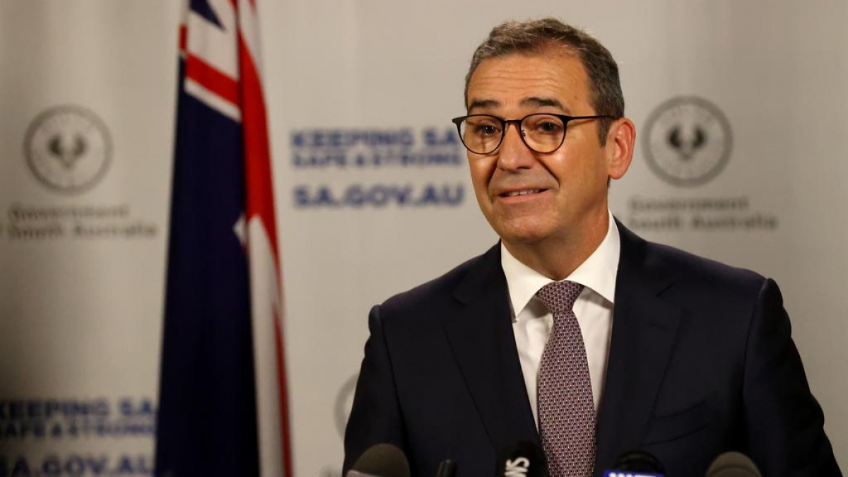 Thủ hiến bang Nam Australia Steven Marshall. Nguồn Kelly Barnes