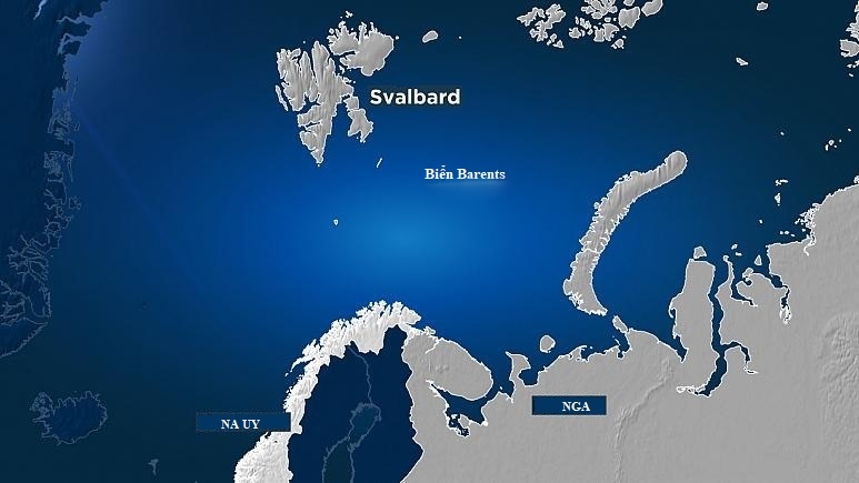 Vị trí quần đảo Svalbard. Đồ họa: Euro News