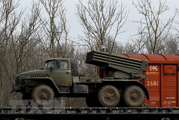 Quan doi Nga tuyen bo da kiem soat toan bo vung Luhansk hinh anh 1