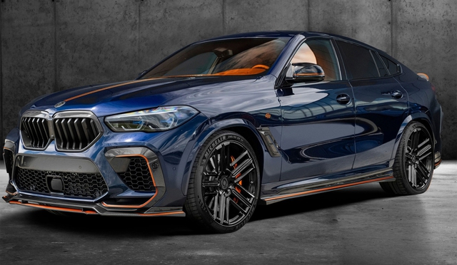 Mê mẩn với BMW X6 M độ phong cách nội thất Lamborghini  - Ảnh 1.