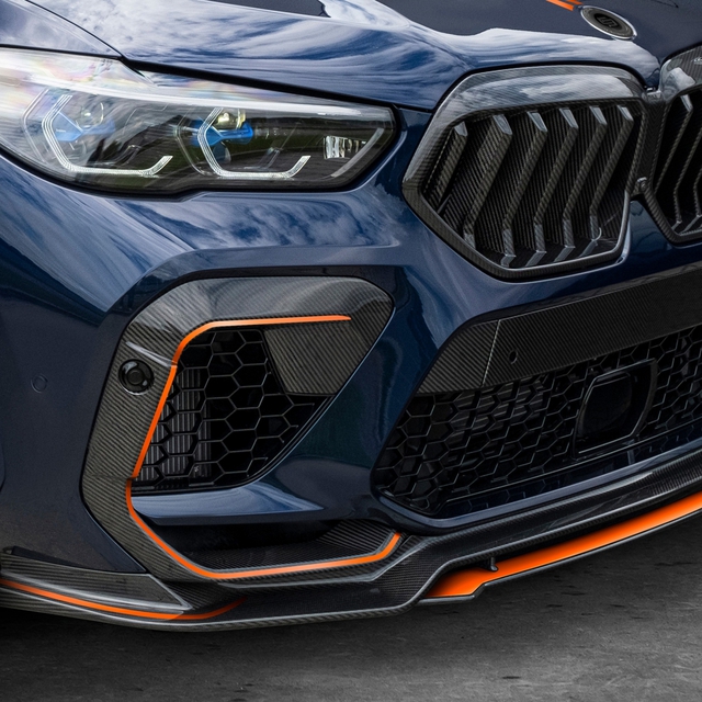 Mê mẩn với BMW X6 M độ phong cách nội thất Lamborghini  - Ảnh 3.