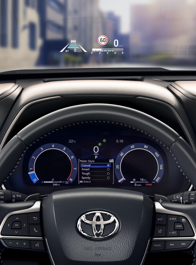 Toyota Highlander 2023 ra mắt: Nâng công nghệ, thêm động cơ, cạnh tranh Ford Explorer - Ảnh 6.