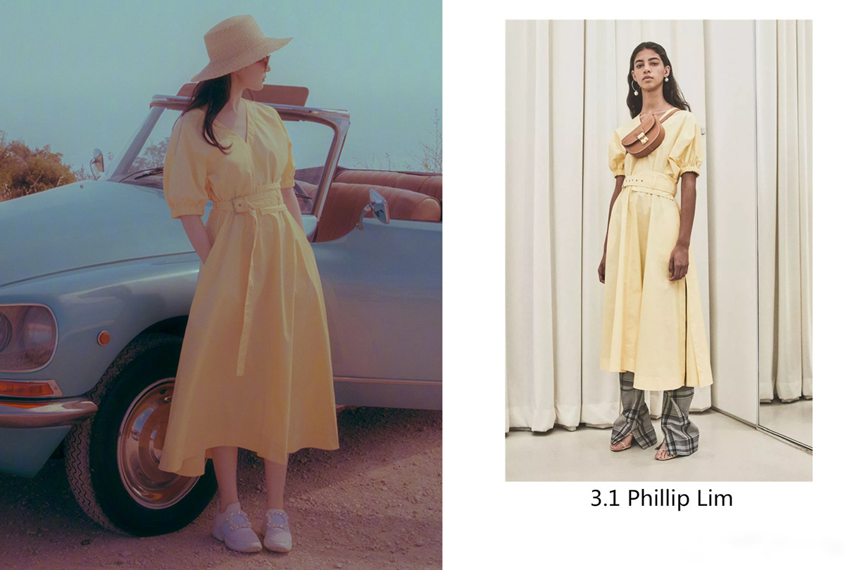 Lưu Diệc Phi tạo sự khác biệt so với người mẫu của Phillip Lim.