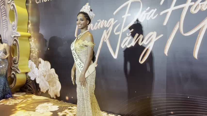 Miss Earth 2021 - Destiny Wagner dự chung kết Hoa hậu các Dân tộc Việt Nam