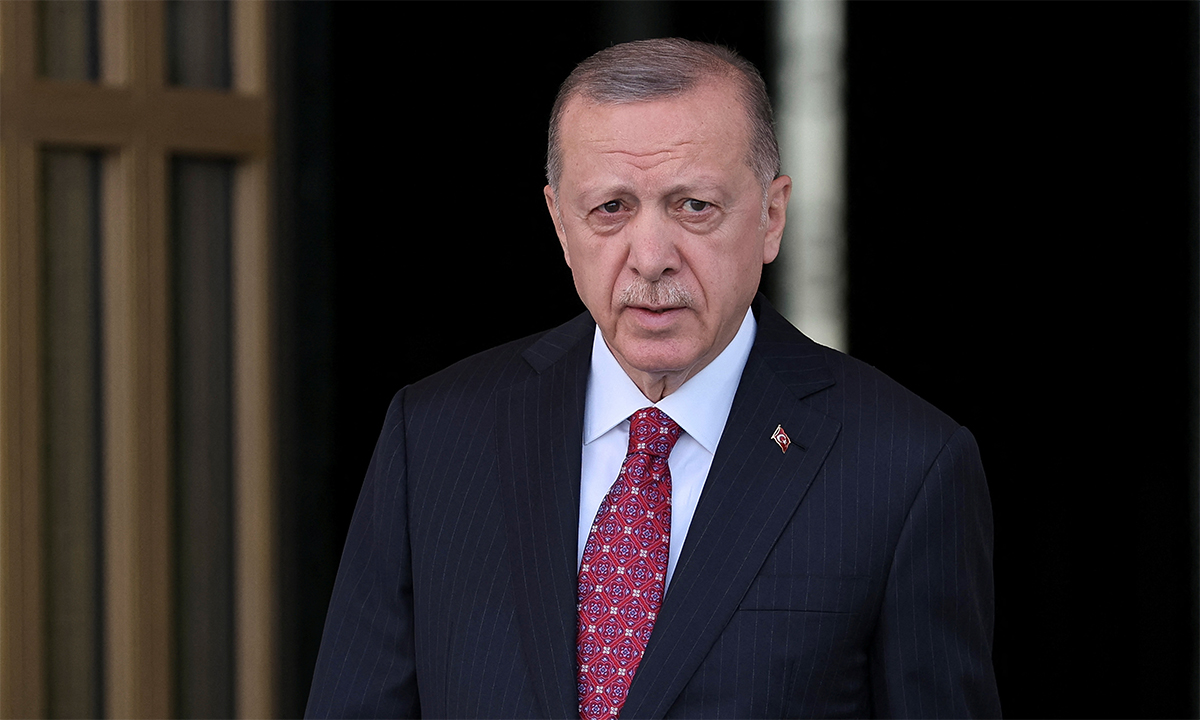 Tổng thống Thổ Nhĩ Kỳ Recep Tayyip Erdogan tại thủ đô Ankara ngày 22/6. Ảnh: Reuters.