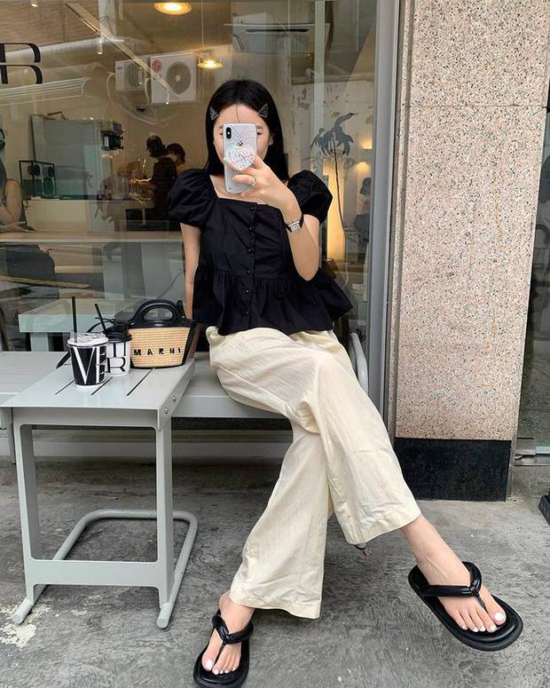 Quần trắng dễ mặc nhưng tinh tế nhất là diện theo 14 cách sau đây - Ảnh 1.