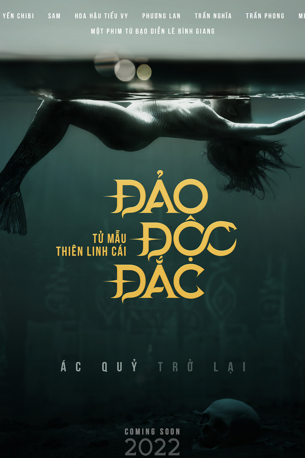 Poster Đảo độc đắc - Tử mẫu Thiên linh cái. Ảnh: Lotte