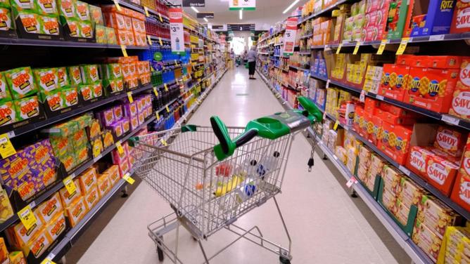 Shoppers are putting off non-essential purchases as cost-of-living pressures bite. (Luis Ascui/AAP PHOTOS)