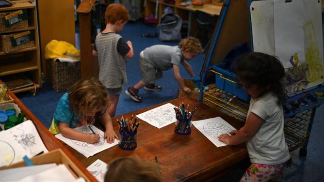Out-of-pocket childcare expenses rose between seven and 16 per cent during the past four years. (Dean Lewins/AAP PHOTOS)