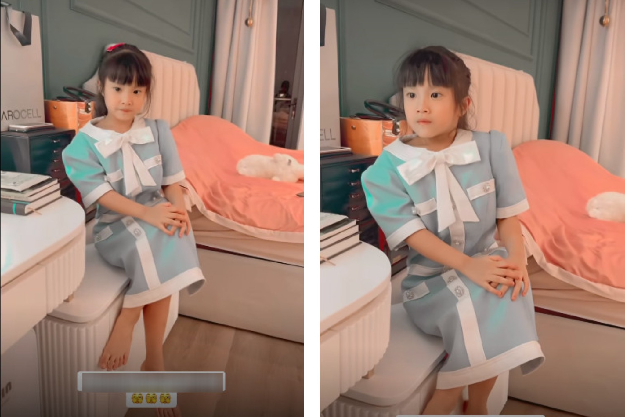 Con gái được Diệp Lâm Anh quyết giành quyền nuôi: 5 tuổi mặc đồ của mẹ, sành điệu như mẫu nhí - 3