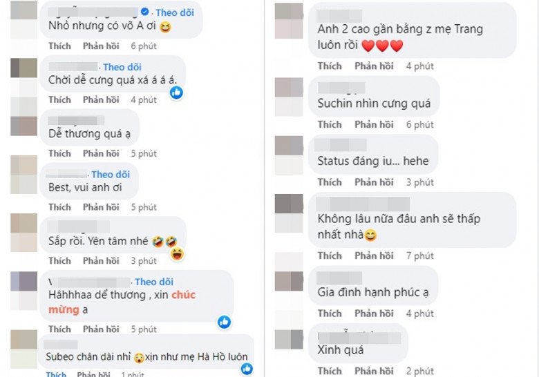 Con trai Cường Đô La amp;#34;trổ giòamp;#34; thua Đàm Thu Trang chỉ vài phân, chân dài hệt mẹ ruột, uốn tóc như soái ca Hàn - 3