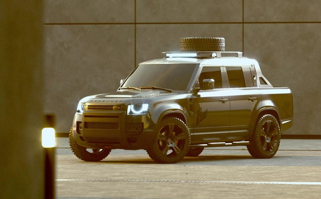 Nếu ai thắc mắc Land Rover Defender làm bán tải sẽ ra sao thì đây là câu trả lời- Ảnh 2.