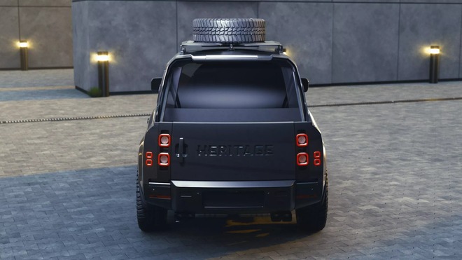 Nếu ai thắc mắc Land Rover Defender làm bán tải sẽ ra sao thì đây là câu trả lời- Ảnh 8.
