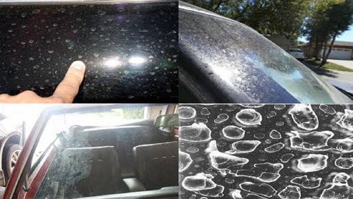 Mẹo tẩy đốm nước bám trên xe sau khi đi mưa- Ảnh 1.