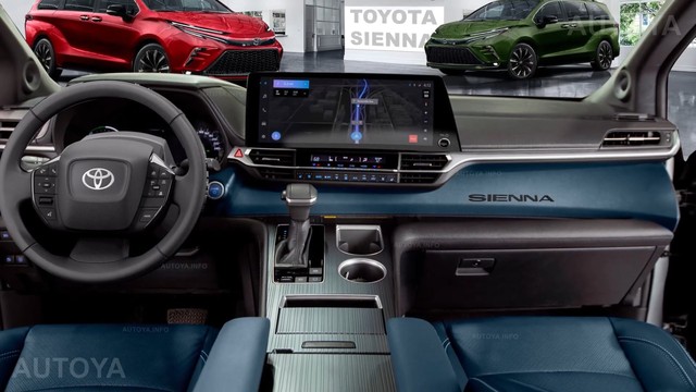 Toyota Sienna 2025 mà thế này thì Carnival phải dè chừng: Thiết kế mới hiện đại, nội thất nhiều công nghệ- Ảnh 3.