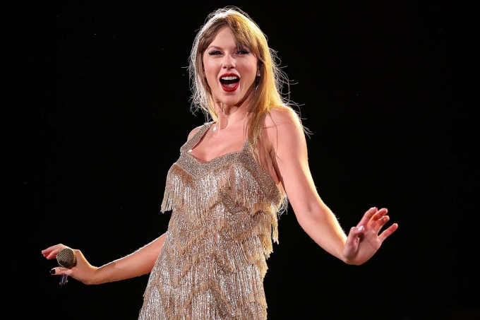 Taylor Swift biểu diễn ở Eras Tour tại Mexico City (Mexico) năm 2023. Ảnh: TAS Rights Management