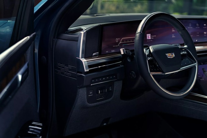 Cadillac Escalade 2025 có màn hình 55 inch lớn nhất thế giới trên táp lô, cửa tự động đóng mở và nhiều nâng cấp thú vị khác- Ảnh 9.