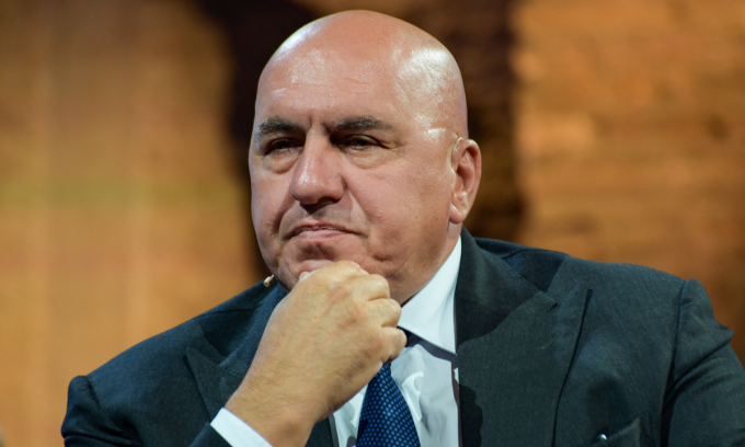 Bộ trưởng Quốc phòng Italy Guido Crosetto tại Rome tháng 10/2023. Ảnh: AFP