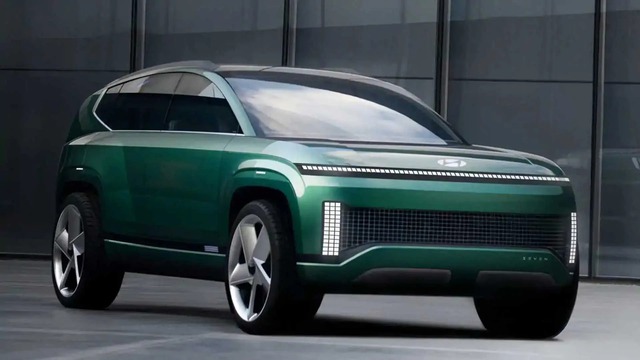 SUV điện cỡ lớn, “anh em” Hyundai Palisade sắp sửa ra mắt- Ảnh 1.