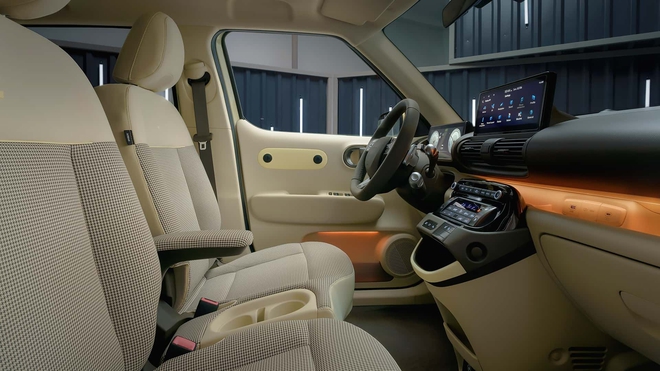 Hyundai Inster có ‘full’ ảnh chi tiết cùng thông số: Nhỏ hơn i10, nội thất 2 màn hình lớn, thiết kế tối ưu không gian- Ảnh 17.