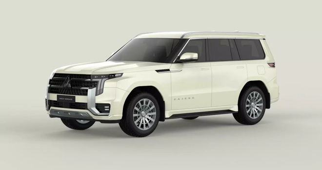 Mitsubishi Pajero đời mới mà trông như này thì Land Cruiser phải dè chừng: Dáng hầm hố, thiết kế sang hơn hẳn- Ảnh 3.