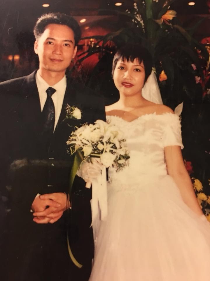 Mỹ Linh kết hôn với nhạc sĩ Anh Quân. 