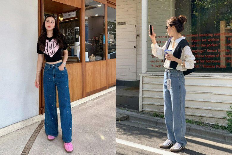 Kiểu giày dáng cổ điển phù hợp với chị em yêu thích sự thoải mái. 