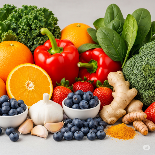 Chọn thực phẩm có vitamin phù hợp có thể giúp tăng cường khả năng miễn dịch cho cơ thể.