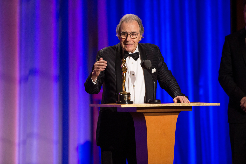 Nhạc sĩ Lalo Schifrin nhận Oscar danh dự năm 2018. Ảnh: AMPAS