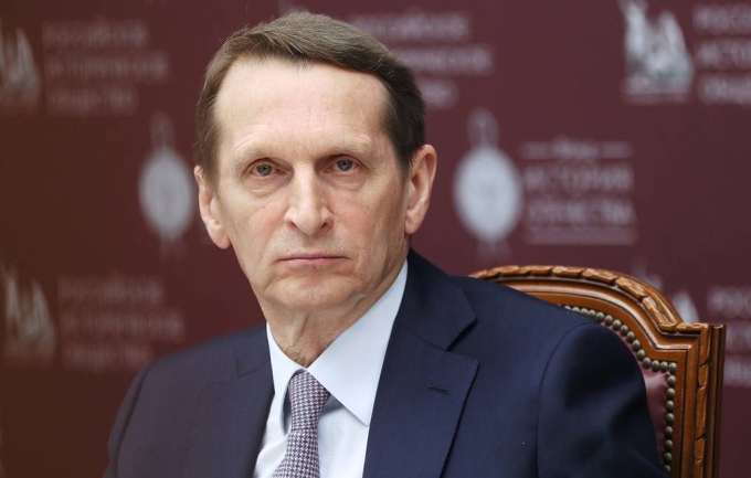 Giám đốc Cơ quan Tình báo Nước ngoài của Nga (SVR) Sergey Naryshkin. Ảnh: TASS