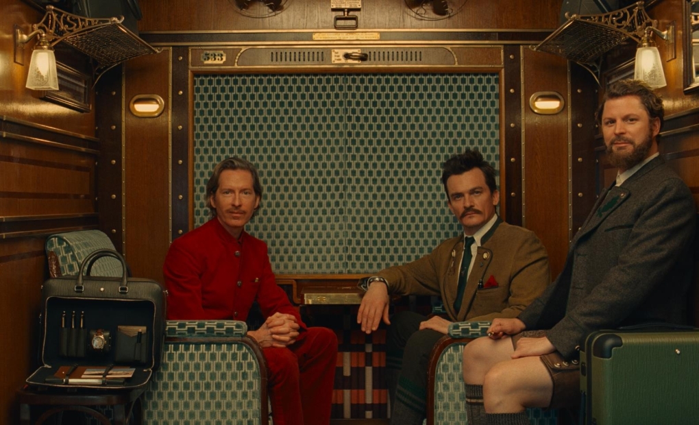 Anderson, Friend, Cera (từ trái qua) đóng chính phim Let’s write. Ảnh: Montblanc