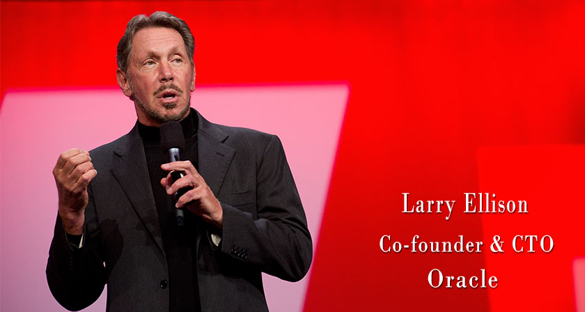 Tỷ phú Larry Ellison có một cuộc đời nổi tiếng là người liều lĩnh, ưa chiến thắng, đam mê các hoạt động thể thao và cũng có đời sống tình ái phức tạp. Ảnh: Yahoo