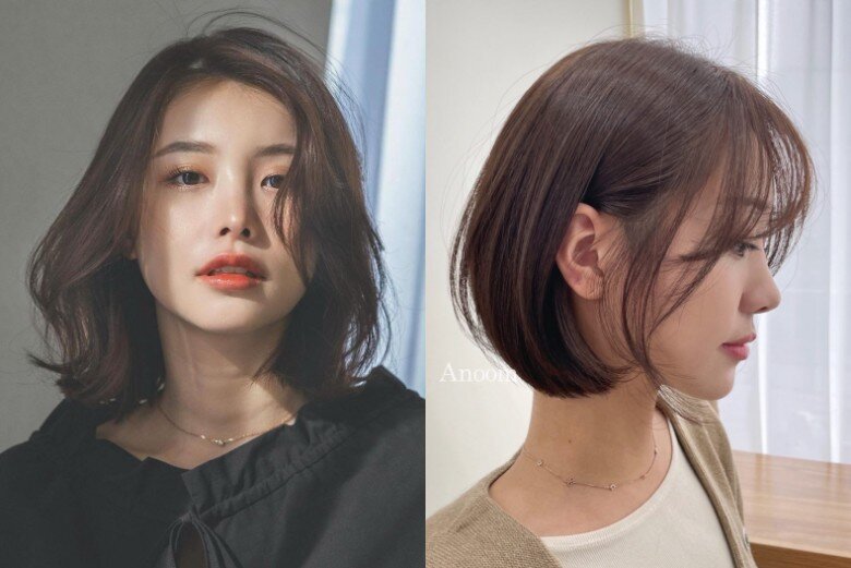 Mái tóc ngắn không những không thể giúp rút ngắn tỷ lệ khuôn mặt mà còn khiến phần trung tâm của khuôn mặt trông dài hơn về mặt thị giác.