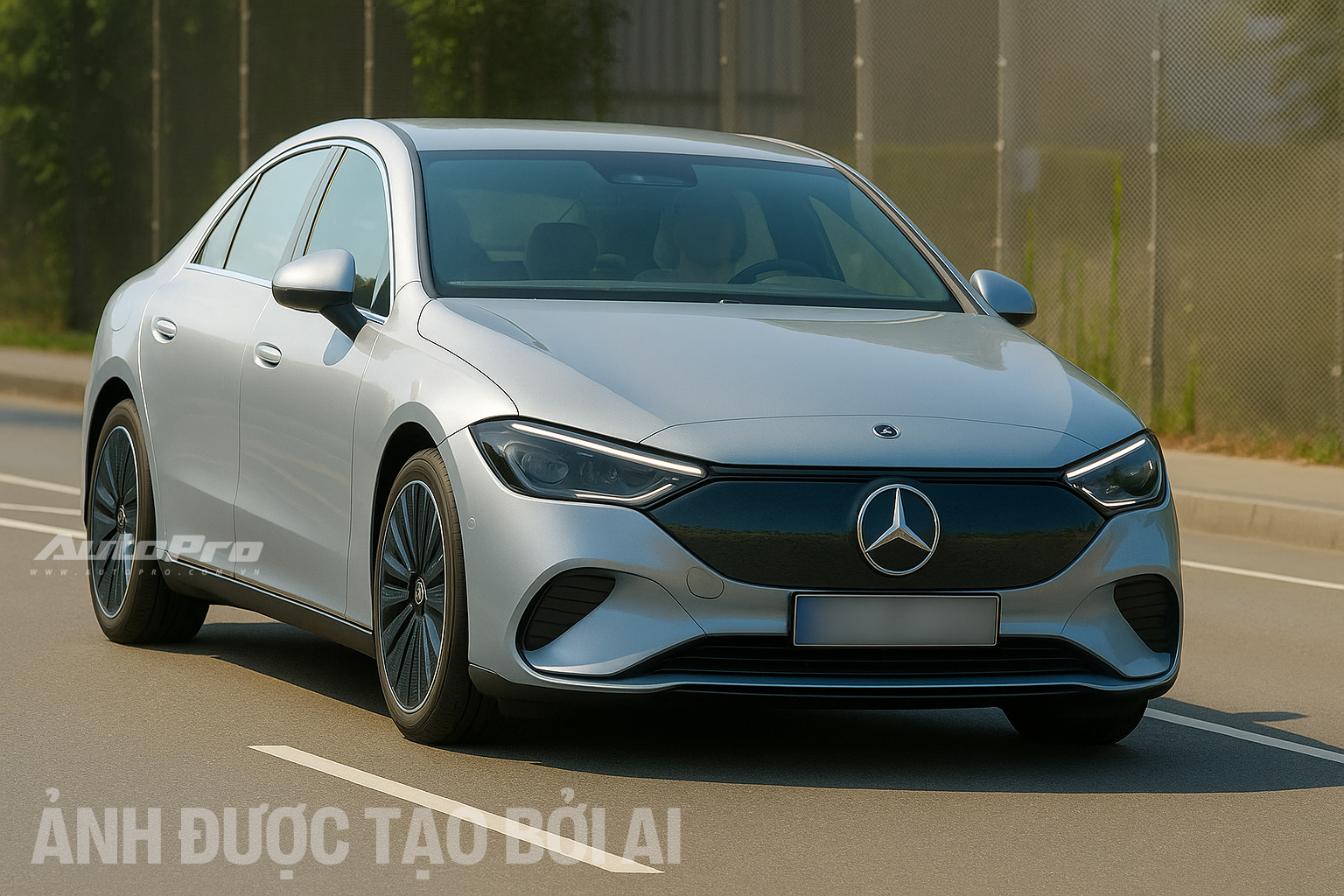 Mercedes-Benz sửa sai thiết kế xe điện như này đây: C-Class EV có điểm như S-Class, đèn hậu dạng ngôi sao, ra mắt ngay năm sau- Ảnh 6.