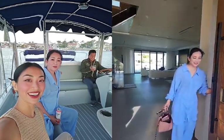 Nữ nghệ sĩ choáng trước biệt thự 78 tỷ, du thuyền riêng của đồng nghiệp: "Ở đây phải sống đến 100 tuổi"- Ảnh 1.