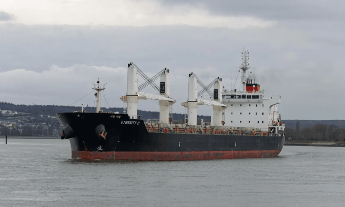 Tàu hàng Eternity. Ảnh: Marine Traffic