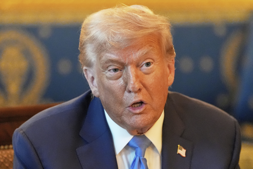 Tổng thống Mỹ Donald Trump trong cuộc họp tại Nhà Trắng hôm 7/7. Ảnh: AP