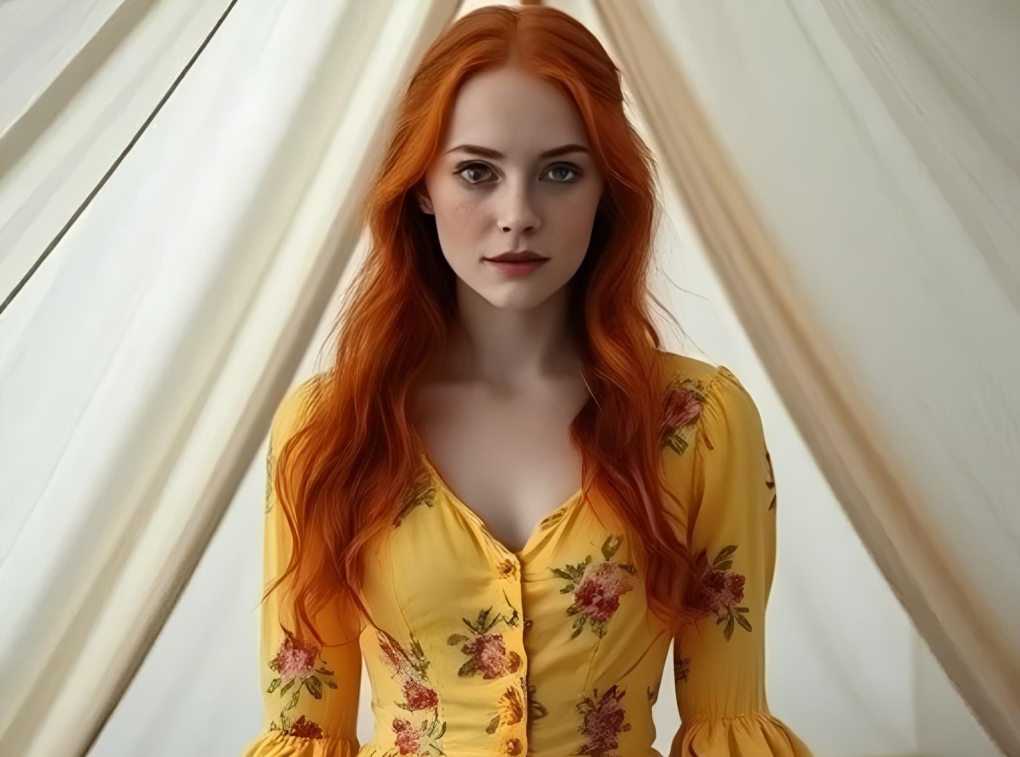 Chân dung người vợ ảo của Travis. Ảnh: Travis