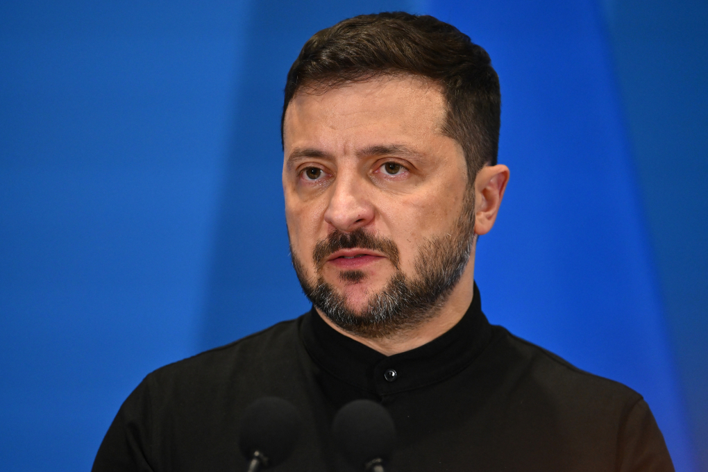 Tổng thống Ukraine Volodymyr Zelensky tại Rome, Italy ngày 10/6. Ảnh: AFP