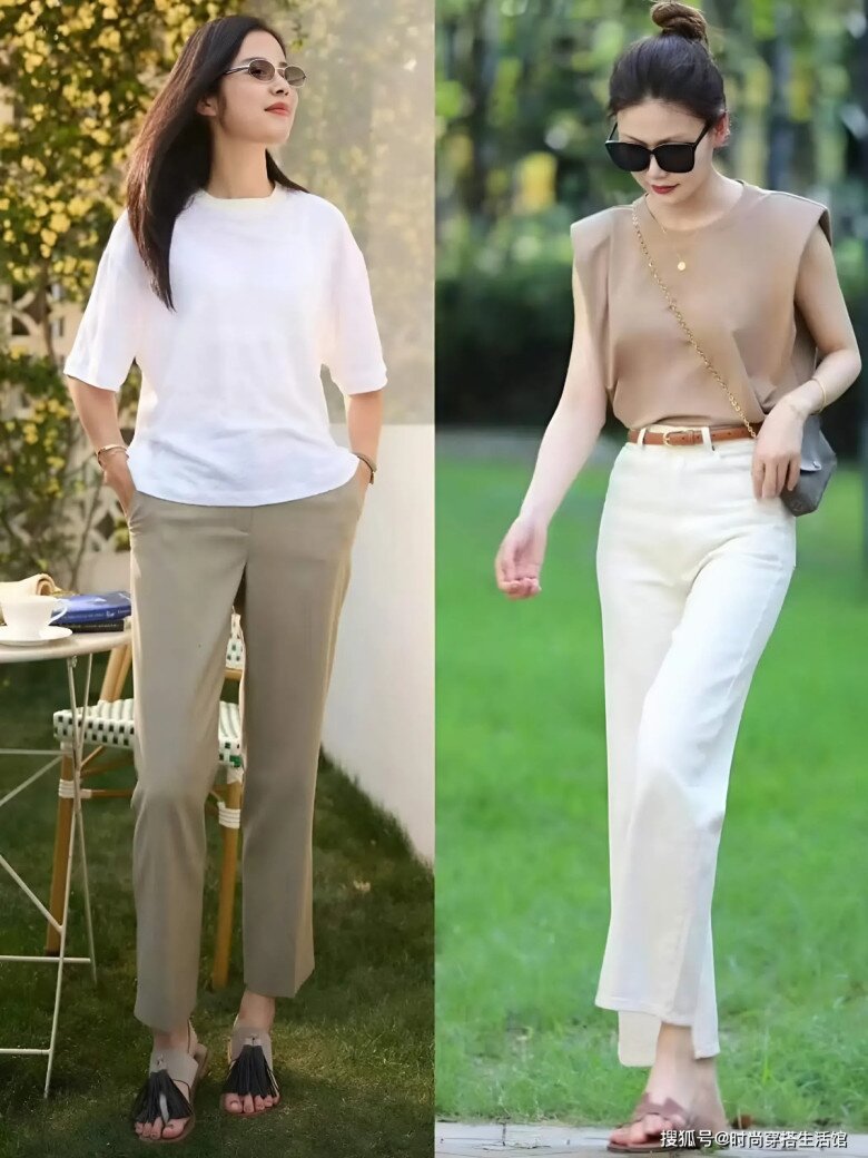 Dù kết hợp với áo phông, sơ mi hay áo len mỏng, kiểu quần này luôn giúp bạn giữ được nét thanh lịch mà không kém phần thời thượng.