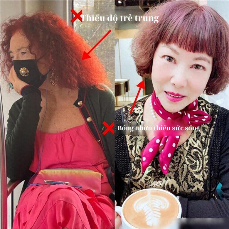 Không phải cứ nhuộm tóc là sẽ giúp bạn trẻ ra.