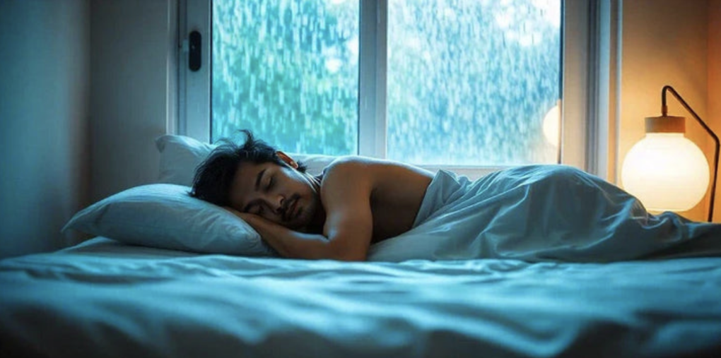 Thiếu ánh áng mặt trời, nhiệt độ giảm khiến con người có xu hướng dễ buồn ngủ khi trời mưa. Ảnh minh họa: Sleepsia