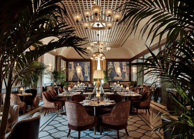 Một góc không gian bên trong của câu lạc bộ dành cho 1% giới tinh hoa của Mỹ. Ảnh: Frank Frances