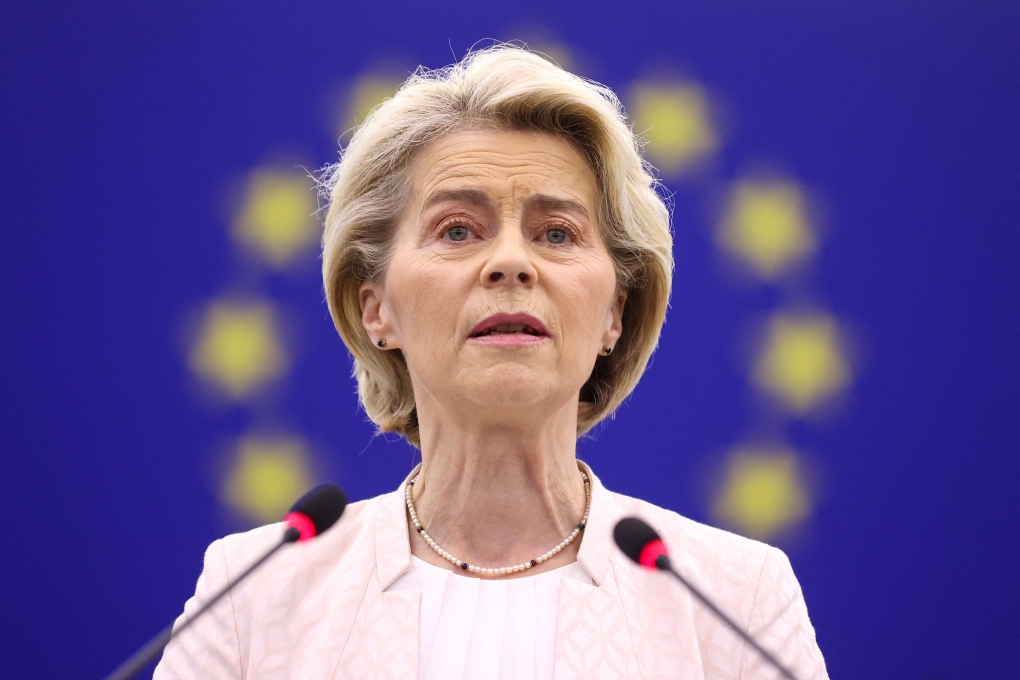 Chủ tịch Ủy ban châu Âu (EC) Ursula von der Leyen. Ảnh: Reuters