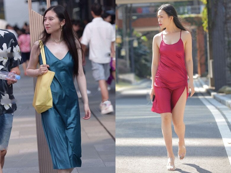 Lựa chọn chất liệu quá mỏng manh hoặc không hợp vóc dáng sẽ dễ làm lộ khuyết điểm hình thể hoặc khiến chị em như diện đồ ngủ ra đường.