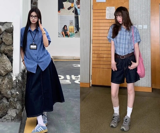 Sơ mi caro là item mà hội chị em nên có trong tủ đồ.